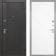 Входная металлическая Дверь Интекрон (INTECRON) Олимпия Black 4К Лучи-М Софт милк в Красноармейске