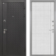 Входная металлическая Дверь Интекрон (INTECRON) Олимпия Black 4К В-07 с молдингом Лофт белый в Красноармейске
