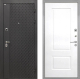 Входная металлическая Дверь Интекрон (INTECRON) Олимпия Black 4К Альба Роял Вуд белый в Красноармейске