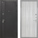 Входная металлическая Дверь Интекрон (INTECRON) Олимпия Black 4К В-07 с молдингом Сандал белый в Красноармейске