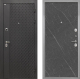 Входная металлическая Дверь Интекрон (INTECRON) Олимпия Black 4К Гладкая Гранит лава оникс в Красноармейске