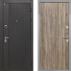 Входная металлическая Дверь Интекрон (INTECRON) Олимпия Black 4К Гладкая Дуб турин в Красноармейске