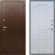 Входная металлическая Дверь Рекс (REX) 1А Медный Антик FL-128 Сандал белый в Красноармейске