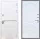 Входная металлическая Дверь Рекс (REX) 27 FL-128 Белый ясень в Красноармейске