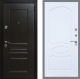 Входная металлическая Дверь Рекс (REX) Премиум-Н FL-128 Силк Сноу в Красноармейске