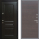 Входная металлическая Дверь Рекс (REX) Премиум-Н GL венге поперечный в Красноармейске