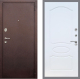 Входная металлическая Дверь Рекс (REX) 2 Медный Антик FL-128 Белый ясень в Красноармейске
