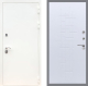 Входная металлическая Дверь Рекс (REX) 5 Белая Шагрень FL-289 Белый ясень в Красноармейске