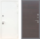 Входная металлическая Дверь Рекс (REX) 5 Белая Шагрень GL венге поперечный в Красноармейске