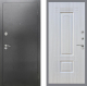 Входная металлическая Дверь Рекс (REX) 2А Серебро Антик FL-2 Сандал белый в Красноармейске