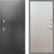 Входная металлическая Дверь Рекс (REX) 2А Серебро Антик FL-33 Беленый дуб в Красноармейске