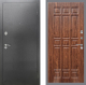 Входная металлическая Дверь Рекс (REX) 2А Серебро Антик FL-33 орех тисненый в Красноармейске