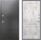 Входная металлическая Дверь Рекс (REX) 2А Серебро Антик FL-117 Бетон светлый в Красноармейске