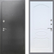 Дверь Рекс (REX) 2А Серебро Антик FL-128 Белый ясень в Красноармейске