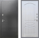 Входная металлическая Дверь Рекс (REX) 2А Серебро Антик FL-128 Лиственница беж в Красноармейске