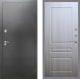 Входная металлическая Дверь Рекс (REX) 2А Серебро Антик FL-243 Сандал белый в Красноармейске
