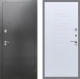 Входная металлическая Дверь Рекс (REX) 2А Серебро Антик FL-289 Белый ясень в Красноармейске