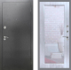 Входная металлическая Дверь Рекс (REX) 2А Серебро Антик Зеркало Пастораль Сандал белый в Красноармейске