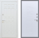 Входная металлическая Дверь Рекс (REX) 8 Силк Сноу FL-289 Белый ясень в Красноармейске