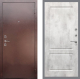 Входная металлическая Дверь Рекс (REX) 1 FL-117 Бетон светлый в Красноармейске