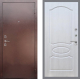 Входная металлическая Дверь Рекс (REX) 1 FL-128 Лиственница беж в Красноармейске