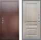 Входная металлическая Дверь Рекс (REX) 1 FL-243 Беленый дуб в Красноармейске
