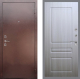 Входная металлическая Дверь Рекс (REX) 1 FL-243 Сандал белый в Красноармейске