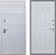 Входная металлическая Дверь Рекс (REX) 14 Силк Сноу FL-33 Белый ясень в Красноармейске