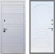 Входная металлическая Дверь Рекс (REX) 14 Силк Сноу FL-128 Белый ясень в Красноармейске
