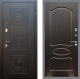Входная металлическая Дверь Рекс (REX) 10 FL-128 Венге светлый в Красноармейске