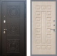 Входная металлическая Дверь Рекс (REX) 10 FL-183 Беленый дуб в Красноармейске