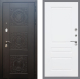 Входная металлическая Дверь Рекс (REX) 10 FL-243 Силк Сноу в Красноармейске