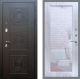 Дверь Рекс (REX) 10 Зеркало Пастораль Сандал белый в Красноармейске
