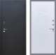 Входная металлическая Дверь Рекс (REX) 1A Черный Муар FL-289 Белый ясень в Красноармейске