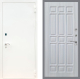 Входная металлическая Дверь Рекс (REX) 1А Белая шагрень FL-33 Сандал белый в Красноармейске