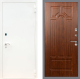 Входная металлическая Дверь Рекс (REX) 1А Белая шагрень FL-58 Морёная берёза в Красноармейске