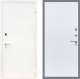 Входная металлическая Дверь Рекс (REX) 1А Белая шагрень FL-290 Силк Сноу в Красноармейске