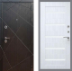 Входная металлическая Дверь Рекс (REX) 13 Венге СБ-14 стекло белое Сандал белый в Красноармейске