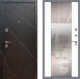 Входная металлическая Дверь Рекс (REX) 13 Венге СБ-16 Зеркало Силк Сноу в Красноармейске