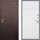 Входная металлическая Дверь Рекс (REX) Лайт 3К Сити Белый ясень в Красноармейске