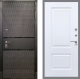 Входная металлическая Дверь Рекс (REX) 15 Черный Кварц Смальта Силк Сноу в Красноармейске