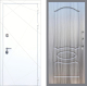 Входная металлическая Дверь Рекс (REX) 13 Силк Сноу FL-128 Сандал грей в Красноармейске