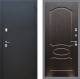 Входная металлическая Дверь Рекс (REX) 5 Черный Муар FL-128 Венге светлый в Красноармейске