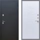 Входная металлическая Дверь Рекс (REX) 5 Черный Муар FL-289 Белый ясень в Красноармейске