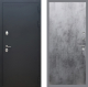 Входная металлическая Дверь Рекс (REX) 5 Черный Муар FL-290 Бетон темный в Красноармейске