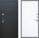 Входная металлическая Дверь Рекс (REX) 5 Черный Муар FL-291 Силк Сноу в Красноармейске