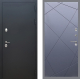 Входная металлическая Дверь Рекс (REX) 5 Черный Муар FL-291 Силк титан в Красноармейске