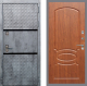 Входная металлическая Дверь Рекс (REX) 15 Бетон Темный FL-128 Морёная берёза в Красноармейске