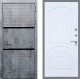 Входная металлическая Дверь Рекс (REX) 15 Бетон Темный FL-128 Силк Сноу в Красноармейске