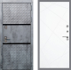 Входная металлическая Дверь Рекс (REX) 15 Бетон Темный FL-291 Силк Сноу в Красноармейске